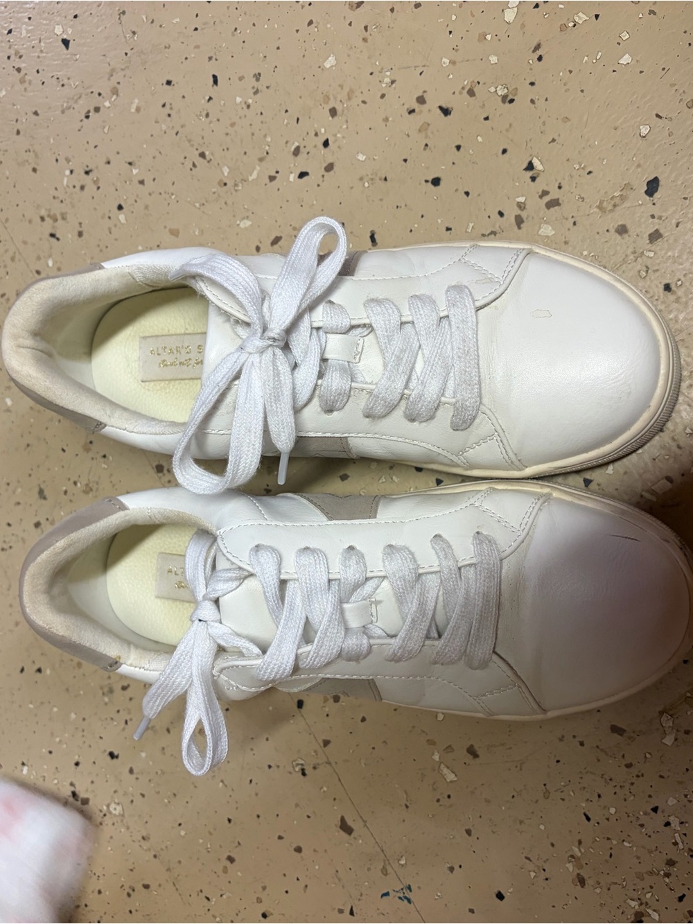 Altar'd State Women's White Low-Top Lace-Up Sneakers